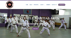 Desktop Screenshot of emeryvillemartialarts.com